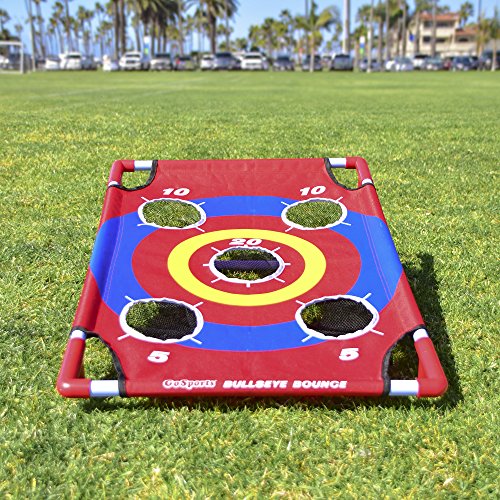 GoSports 3 x 2 ft Arcade Cornhole Game - Portable Bean Bag Toss Game - style: Bullseye Bounce