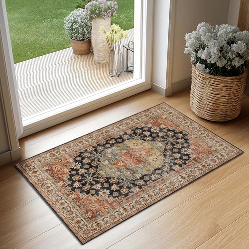 Ruaruarug Area Rug Non Slip Machine Washable Ultra Soft Living Room/Bedroom/Kitchen/Outdoor/Classroom Maroon, 2'×3' - color: Maroon, size: 2' x 3' (Rectangular)