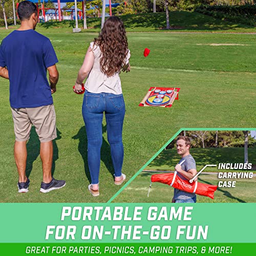 GoSports 3 x 2 ft Arcade Cornhole Game - Portable Bean Bag Toss Game - style: Arcade Cornhole