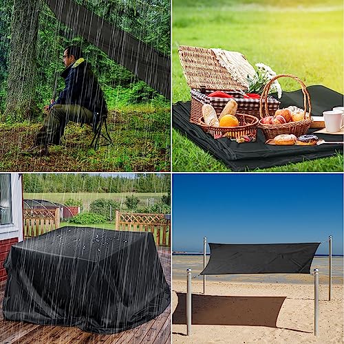 Camping Tent Footprint - 86'' x 74'', Waterproof Ground Sheet Mat for Tent - Ultralight Tarp for Hiking, Backpacking, and Beach Use - color: 3 Person-86''x 74''