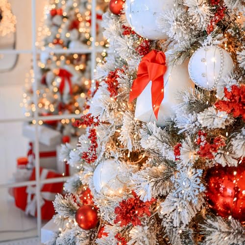 Solar String Lights Outdoor, 66 Feet 200 LEDs 8 Modes Solar Fairy Lights for Outside, Waterproof Outdoor Light for Patio Yard Christmas Tree Halloween Wedding Party Decorations, Orange - color: Orange, size: 200 LEDs