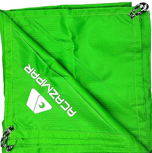 Waterproof Camping Tent Tarp, Ultralight Tent Footprint, Ground Tent Floor Saver for Camping Hiking (Green-79 x55) - color: Green-79"x55"