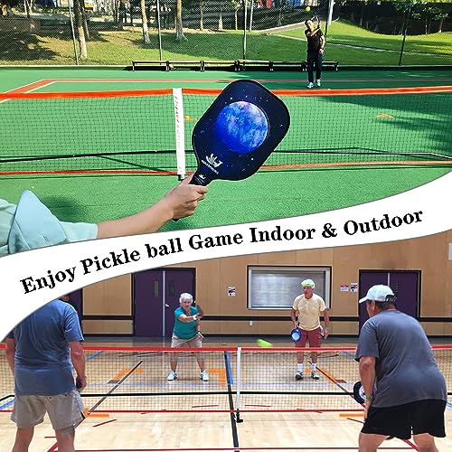 Pickleball Net for Driveway, Portable Pickleball Net System with Regualtion Size 22FT Pickle Ball Net, Outdoor Pickleballs, Carry Bag, Weather Resistant Metal Frame - style: Pickleball net system