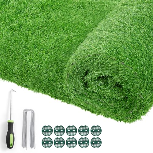 Artificial Turf Grass Outdoor: Grass Pad for Dogs Indoor Potty Training, Replacement Turf Rug for Patio Balcony Apartment Landscape Decoration, Easy to Clean with Drainage Holes(3.0x5.0ft) - size: 3.0x5.0ft