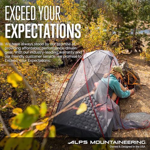 ALPS Mountaineering Ultra-Light Tarp Shelter - Charcoal/Red