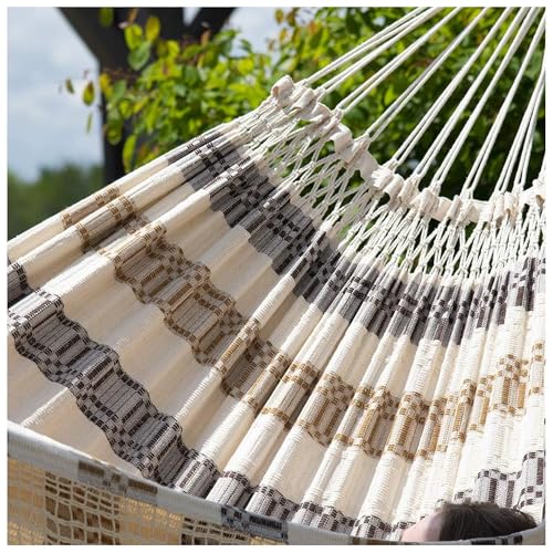 Vivere Authentic Brazilian Luxury Hammock - 450 lb Capacity (Costa) - color: Costa