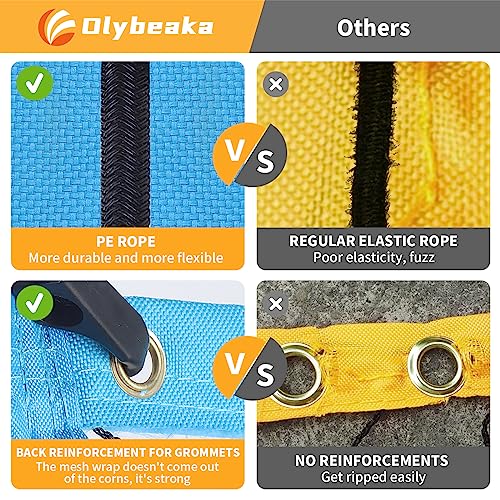 All-in-one Portable Badminton & Pickleball Net Set for Backyard Beach Driveway with Height Adjustable Poles, Durable Net, 2 Aluminum Badminton Rackets + 2 Pickleball Paddles - size: 10 ft