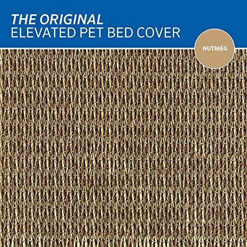 Coolaroo Original Pet Bed Replacement Cover - Nutmeg - Large (43.5" x 31.5") (Pack of 3) - color: Nutmeg, size: Large (Pack of 3), style: Large