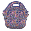 Sok It LunchTote Zippered Bag Insulated Neoprene Caddy (Butterfly Galaxy, X-Large 6.5 Quart Lunch Tote) - color: Butterfly Galaxy, size: X-Large 6.5 Quart Lunch Tote