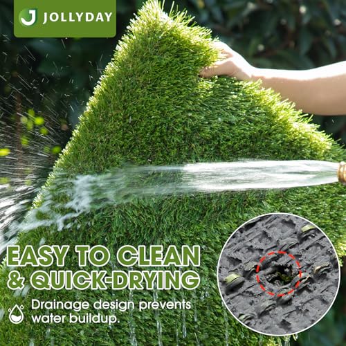 Artificial Grass Turf Grass for Dogs & Outdoor Use, Realistic Fake Lawn Grass for Patio, Garden, Balcony, Durable Turf for Indoor Outdoor Mats (47.3 x 31.5 in) - size: 47.3 x 31.5 in(For Large Dogs)