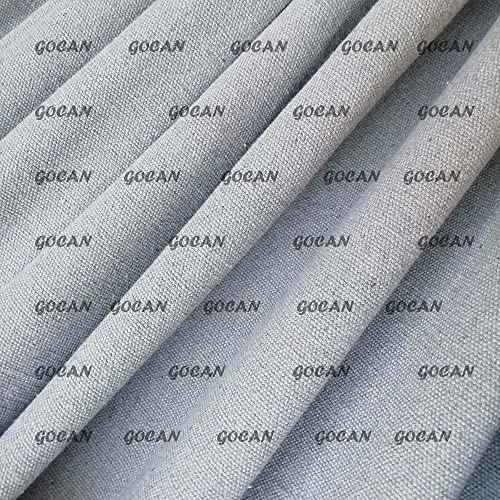 GOCAN Brazilian Double Hammock 2 Person Extra Large 330X150cm Load Capacity 600Pound Canvas Cotton Hammock for Patio Porch Garden Backyard Lounging Outdoor and Indoor XXL(Grey) - color: Grey, size: XX-Large