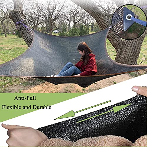 Shade Cloth - Garden Shade Mesh Netting with Grommets Outdoor Sun Shade Cover for Pergola Patio Plants Greenhouse Chicken Coop Black 90% Shading Rate - size: 10x26ft