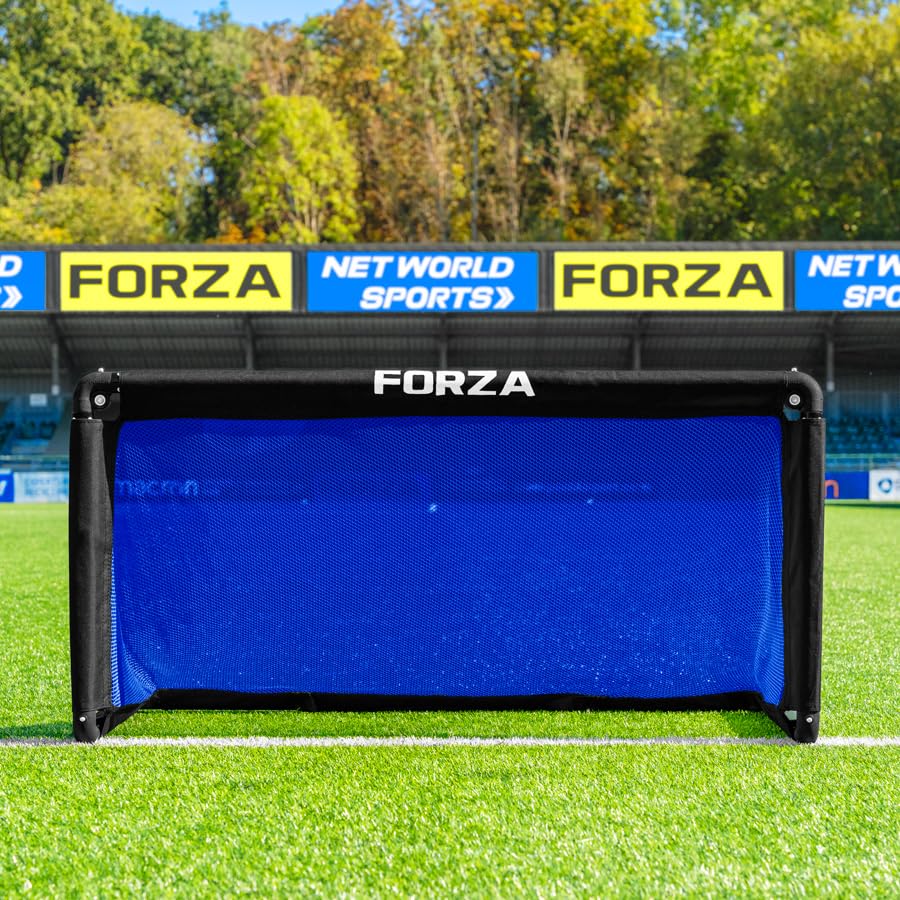 FORZA POD Goal Lite | Lightweight ALU40 Portable Soccer Goal – Assembles in Seconds – Perfect for Training, Matches & Backyard Play – Sizes: 4ft, 5ft & 6ft - color: Electric Blue, size: 4 x 2