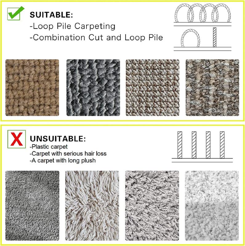 WILLBOND Carpet Cord Cover Cable Protector Floor Cover Cable Protector Management Only for Commercial Office Carpet(19.69 ft,Black) - color: Black, size: 19.69 Ft
